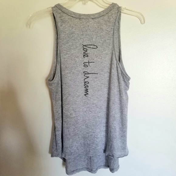 Moonchild Love To Dream Gray Tank - Size S - Picture 4 of 6